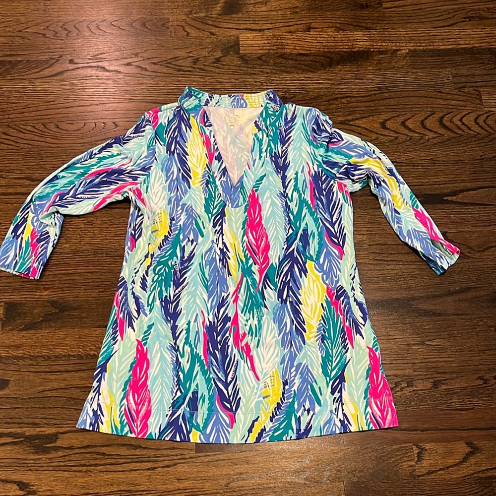 Lilly Pulitzer stretch knit tunic medium